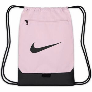 Nike BRASILIA TRAINING GYM SACK Gymsack, růžová, velikost UNI