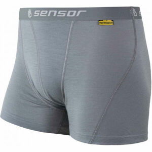 Sensor MERINO ACTIVE Pánské trenky, šedá, velikost M