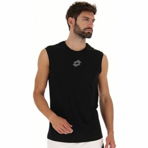 Lotto DINAMICO VI TANK TOP Pánské sportovní tílko, černá, velikost