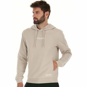 Lotto ATHLETICA DUE V HOODIE Pánská mikina, béžová, veľkosť M