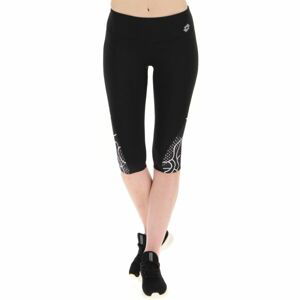 Lotto RUN FIT LEGGINGS Dámské tříčtvrteční legíny, černá, velikost