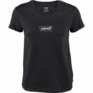 Levi's CORE THE PERFECT TEE Dámské tričko, černá, veľkosť L