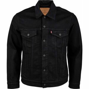 Levi's THE TRUCKER JACKET CORE Pánská jeansová bunda, černá, velikost S