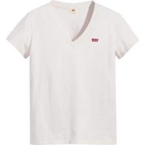 Levi's PERFECT V-NECK TEE SHIRT Dámské tričko, bílá, velikost S