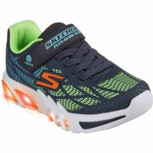 Skechers FLEX-GLOW ELITE - VORLO Dětská volnočasová obuv, tmavě modrá, velikost 27