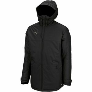 Puma TEAMFINAL PARKA JACKET Pánská bunda, černá, velikost S