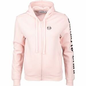 Sergio Tacchini NAFAR HOODIE SWEATER Dámská mikina, Růžová,Černá, velikost M