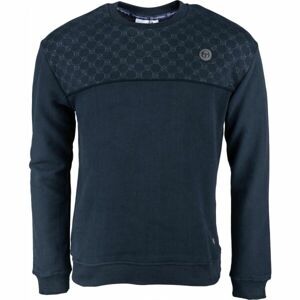 Sergio Tacchini MAURO CREWNECK Pánská mikina, Tmavě modrá, velikost XXL