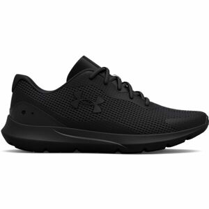 Under Armour SURGE 3 Pánské běžecké boty, černá, velikost 43