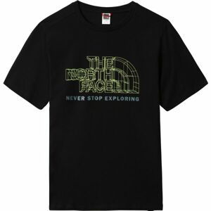 The North Face M COORDINATES S/S TEE Pánské tričko, černá, velikost S