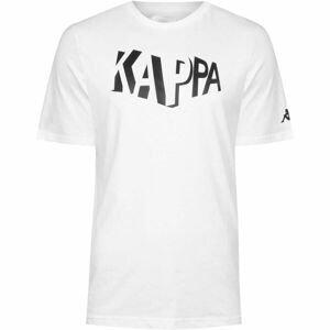 Kappa LOGO DIKENS Pánské triko, Bílá,Černá, velikost L