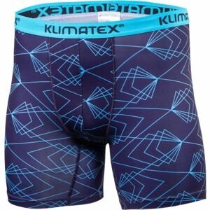Klimatex VIVRE Pánské boxerky, Modrá,Světle modrá, velikost M
