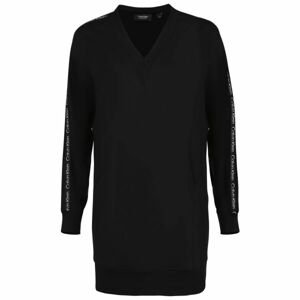 Calvin Klein PW SWEATER DRESS Dámské šaty, černá, veľkosť L