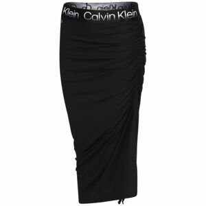Calvin Klein PW SKIRT Dámská sukně, černá, velikost M