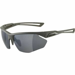Alpina Sports NYLOS HR Sluneční brýle, tmavě šedá, velikost