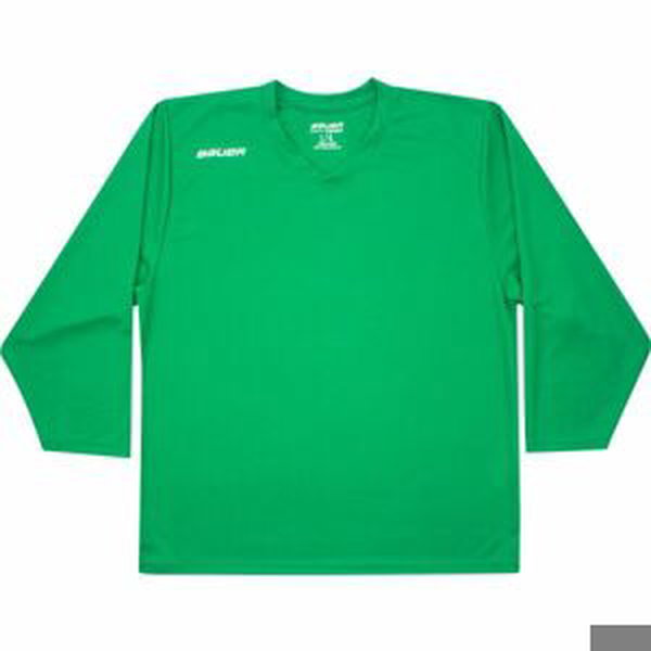 Bauer FLEX PRACTICE JERSEY SR Hokejový dres, zelená, velikost XS/S