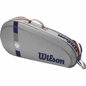 Wilson ROLAND GARROS TEAM 3 PK Tenisový bag, šedá, velikost UNI