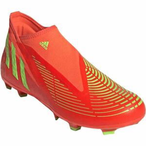 adidas PREDATOR EDGE.3 LL FG Pánské kopačky, červená, velikost 44 2/3