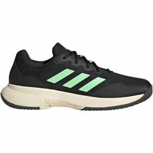 adidas GAMECOURT 2 M Pánské tenisové boty, černá, velikost 44 2/3