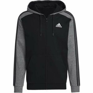 adidas MEL FZ HD Pánská mikina, černá, velikost M