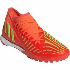 adidas PREDATOR EDGE.3 TF Pánské turfy, červená, velikost 43 1/3