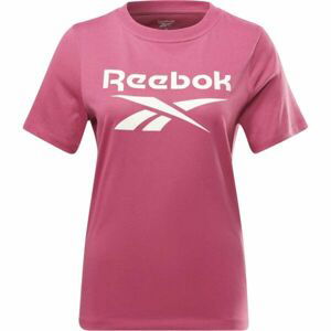 Reebok RI BL TEE Dámské triko, růžová, velikost XL