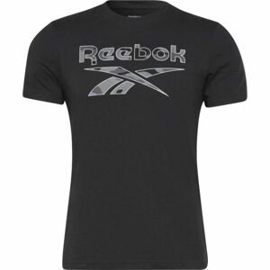 Reebok REEBOK ID CAMO T-SHIRT Pánské triko, černá, velikost S