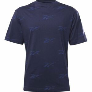 Reebok RI AOP T Pánské triko, tmavě modrá, velikost XL
