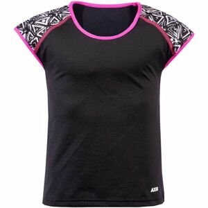 Axis Dívčí triko Dívčí fitness triko, černá, velikost 116