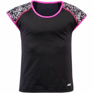 Axis Dívčí triko Dívčí fitness triko, černá, velikost 164