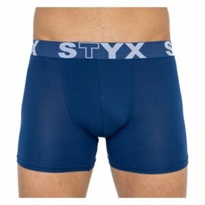 Styx MEN'S BOXERS LONG SPORTS RUBBER Pánské boxerky, modrá, velikost M