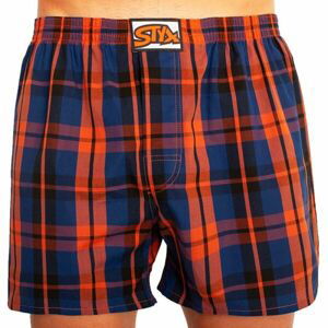 Styx MEN'S BOXERS SHORTS CLASSIC RUBBER Pánské trenky, tmavě modrá, velikost S