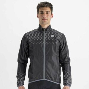 Sportful REFLEX JACKET Pánská cyklistická bunda, černá, velikost L