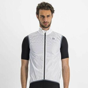 Sportful REFLEX VEST Pánská cyklistická vesta, bílá, velikost