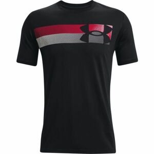 Under Armour FAST LEFT CHEST 3.0 SS Pánské tričko s krátkým rukávem, černá, velikost XXXL