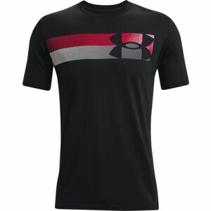 Under Armour FAST LEFT CHEST 3.0 SS Pánské tričko s krátkým rukávem, černá, velikost M