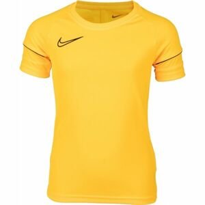 Nike DRI-FIT ACADEMY Dětské fotbalové tričko, žlutá, veľkosť L