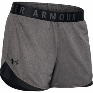 Under Armour PLAY UP SHORTS EMBOSS 3.0 Dámské kraťasy, šedá, velikost L