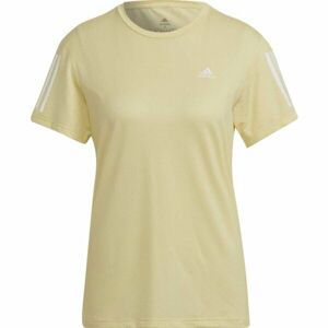 adidas OTR COOLER TEE Dámské běžecké tričko, žlutá, velikost XL