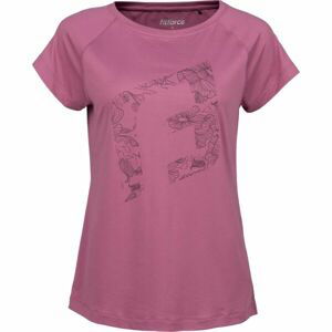 Fitforce HASLEY Dámské fitness triko, růžová, veľkosť M