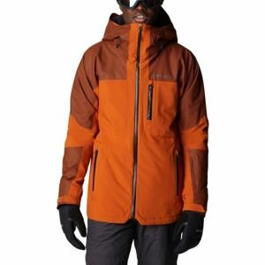 Columbia SNOW SLAB BLACK DOT JACKET Pánská zimní bunda, oranžová, velikost L