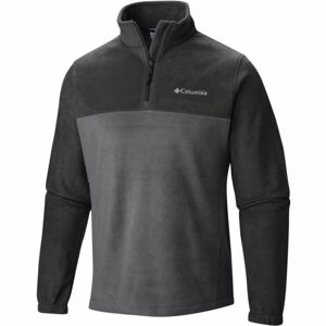 Columbia STEENS MOUNTAIN HALF ZIP Pánská mikina, černá, velikost L