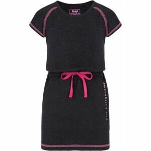 Loap BUGGI Dívčí sportovní šaty, černá, velikost 122-128