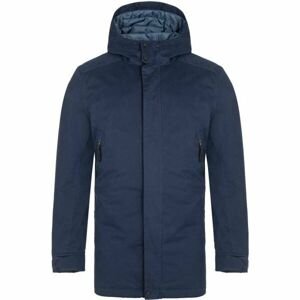 Loap NAKIO Pánský zimní kabát, tmavě modrá, velikost L