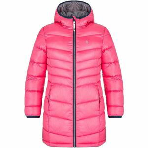 Loap INGRITT Dětský zimní kabát, růžová, velikost