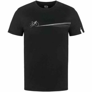 Loap BOURN Pánské triko, černá, veľkosť S