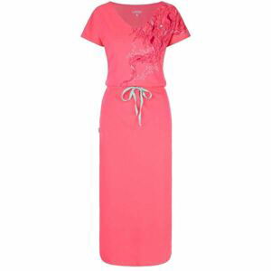 Loap BERGA Růžová L - Dámské sportovní šaty