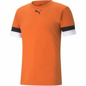 Puma TEAMRISE Jersey Pánské fotbalové triko, oranžová, velikost L