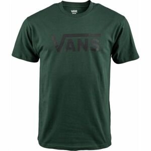 Vans MN VANS DROP V-B DROP V Pánské tričko, tmavě zelená, velikost XL