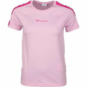 Champion CREWNECK T-SHIRT Dámské tričko, růžová, velikost L